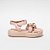 SANDÁLIA FEMININA INFANTIL 2 LAÇOS - COR ROSE - LINHA KIDS - Imagem 2
