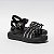 SANDÁLIA FEMININA INFANTIL TIRAS- COR PRETO- LINHA KIDS - Imagem 1