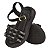 SANDÁLIA FEMININA INFANTIL TIRAS- COR PRETO- LINHA KIDS - Imagem 3
