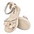 SANDÁLIA FEMININA INFANTIL 1 FLOR - COR MARFIM - LINHA KIDS - Imagem 3
