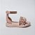 SANDÁLIA FEMININA INFANTIL 1 FLOR - COR ROSE - LINHA KIDS - Imagem 2
