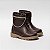 BOTA MENINA GLOW - COR CAFÉ - APLIQUE EM CORRENTE - LINHA KIDS - Imagem 1