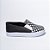 SLIP ON MASCULINO - PRETO E BRANCO QUADRICULADO - LINHA KIDS - Imagem 2