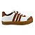TÊNIS MASCULINO - MODELO 3 LISTRAS - COR BRANCO E CAREMELO - LINHA KIDS - Imagem 4