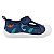 Tênis Masculino Infantil Conforto - Cor Azul Marinho Dino - Modelo Meia Aberto - Linha Kids - Imagem 2