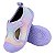 Tênis Feminino Infantil Conforto - Cor Lilás - Modelo Meia Aberto - Linha Kids - Imagem 1