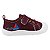 Tênis Feminino Infantil Bordado - Cor Vinho - Modelo Meia - Linha Kids - Imagem 2