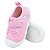 Tênis Feminino Infantil Bordado - Cor Rosa Bebê - Modelo Meia - Linha Kids - Imagem 1