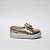 SLIP ON FEMININO - OURO GOLDEN - LAÇO LUXO - FLOTER METAL - LINHA KIDS - Imagem 2