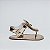 SANDALIA FEMININA - DEDINHO - OURO LIGHT LUXO - LINHA BABY - Imagem 2