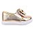 SLIP ON FEMININO - ROSE GOLDEN - LAÇO LUXO - FLOTER METAL - LINHA KIDS - Imagem 4