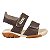 PAPETE MASCULINA ADVENTURE - VELCRO DUPLO COR CAFÉ - LINHA KIDS - Imagem 4