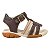 PAPETE MASCULINA ADVENTURE - FRANCISCANA ABERTA COR CAFÉ - LINHA KIDS - Imagem 2
