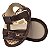 SANDALIA MASCULINA ADVENTURE - COR CAFÉ/MARFIM -  LINHA BABY - Imagem 3