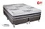 Cama Box + Colchão Castor Silver Star Air Bonnell One Face - Casal/Solteiro - Imagem 1