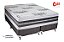 Cama Box + Colchão Castor  Molas Tecnopedic System Silver Star AIR Double Face - Casal - Imagem 2