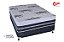 Cama Box + Colchão Castor Molas Pocket Silver Star AIR One Face ( Azul ) - Casal/Solteiro - Imagem 1