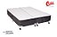 Cama box + Colchão Castor  Gold Star Plush Látex One Face - Casal/Solteiro - Imagem 2