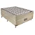 Cama Box + Colchão Castor Revolution New  Pocket One Face- Casal/Solteiro - Imagem 1