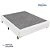 Cama Box + Colchão  Molas Ensacadas Americanflex Spring Up Látex - Casal/Solteiro - Imagem 5