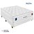 Cama Box + Colchão  Molas Ensacadas Americanflex Spring Up Látex - Casal/Solteiro - Imagem 1