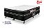 Cama Box +  Colchão Castor ESPUMA Black & White D33 AIR Double Face - Casal/Solteiro - Imagem 1