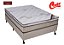 Cama Box + Colchão Castor Híbrido Revolution One Face - Casal/Solteiro - Imagem 2