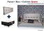 Painel + Cama Box + Colchão Castor ESPUMA Black & White D33 AIR Double Face 158 - Imagem 1