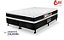 Cama Box + Colchão Castor ESPUMA Black & White Air D45 AIR Double Face - Casal/Solteiro - Imagem 1