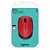 Mouse Óptico Sem Fio 1000 DPI Vermelho Logitech M170 - Imagem 6