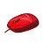 Mouse Óptico USB 1000 DPI Vermelho Logitech M105 - Imagem 3
