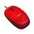 Mouse Óptico USB 1000 DPI Vermelho Logitech M105 - Imagem 2