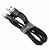 Cabo USB-A x Lightning 50cm Curto Cinza Baseus CALKLF-AG1 - Imagem 1