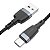 Cabo USB-A x USB-C 3A QC 3.0 Nylon 1m Uslion - Imagem 2