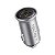 Carregador Veicular Duplo USB-C 20W Alumínio Cazo Voltme - Imagem 1