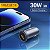 Carregador Veicular Duplo USB-C+A 30W Alumínio Cazo Voltme - Imagem 2