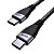 Cabo USB-C Fast Charging 60W PD QC 3.0 Nylon 2m TOPK AC15 - Imagem 1