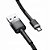 Cabo USB-A x Micro USB 1.5A Reversível Nylon 2m Baseus - Imagem 3