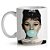 Caneca de Cerâmica 325ml Audrey Hepburn Yaay! CAN128 - Imagem 1