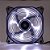 Cooler Fan 120mm 12cm Ventoinha LED Branco Dex DX-12B - Imagem 4