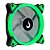 Cooler Fan 120mm 12cm LED Verde Rise Mode RM-FN-01-BG - Imagem 1