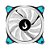 Cooler Fan 120mm 12cm LED Azul Rise Mode RM-FN-01-BB - Imagem 8