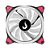 Cooler Fan 120mm 12cm LED Vermelho Rise Mode RM-FN-01-BR - Imagem 8