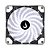 Cooler Fan 120mm 12cm LED Branco Rise Mode RM-WN-01-BW - Imagem 2