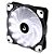 Cooler Fan 120mm 12cm LED Branco Rise Mode RM-WN-01-BW - Imagem 3
