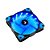 Cooler Fan 120mm 12cm LED Azul Rise Mode RM-WN-01-BB - Imagem 4