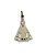 Medalha Inox Nossa Senhora Aparecida (2,5×2cm) - Imagem 1