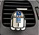 Odorizante Automotivo Heróis Super Homem Yoda R2D2 Variados - Imagem 5