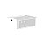 Cesto Flow C/Tampa Branco 12 Litros 34 x 27 x 13 cm - Imagem 1