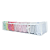 Colmeia Organizadora Tam PP Para Calcinhas e Meias 10 Nichos 10x40x10cm Branca - Imagem 1